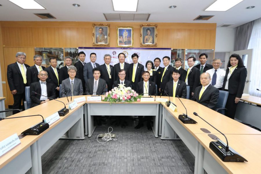 พิธีลงนามบันทึกข้อตกลงรับประกันสุขภาพและอุบัติเหตุกลุ่ม สอ. กฟผ. ปีต่ออายุ 2561 – 2562